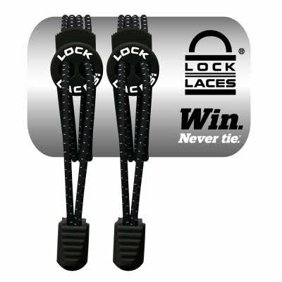 lock laces black