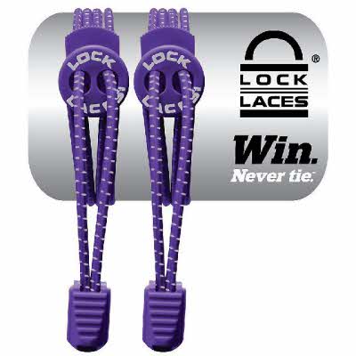 lock laces purple